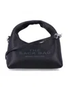 Marc Jacobs The Micro Crossbody Sack Bag In Full-grain Leatherdescription In Black