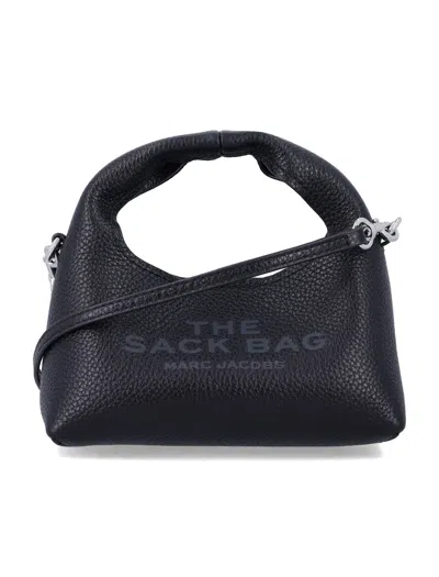 MARC JACOBS MARC JACOBS THE MICRO CROSSBODY SACK BAG IN FULL-GRAIN LEATHERDESCRIPTION