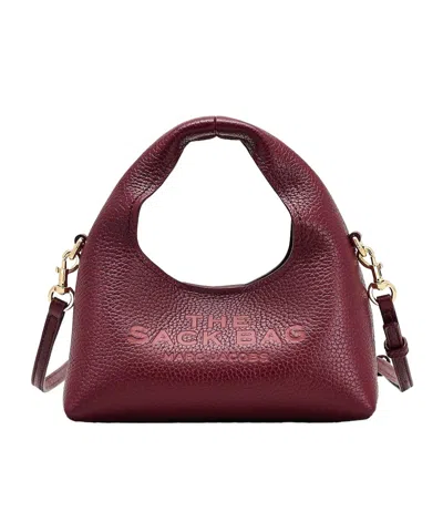 Marc Jacobs The Micro Crossbody Sack Bag In Red