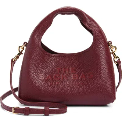 Marc Jacobs The Micro Crossbody Sack Bag In Red