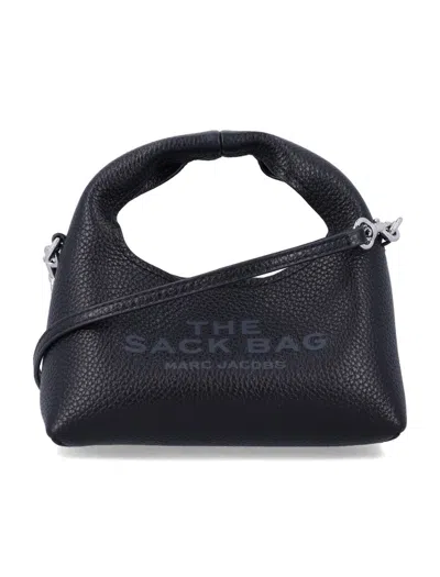 Marc Jacobs The Micro Crossbody Sack In Black