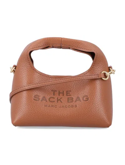 Marc Jacobs The Micro Crossbody Sack In Brown