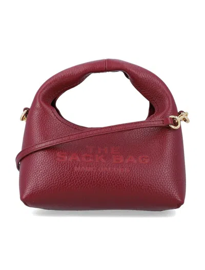 Marc Jacobs The Micro Crossbody Sack In Red