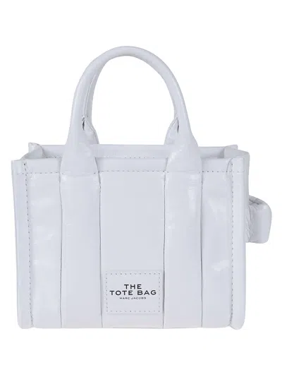Marc Jacobs The Micro Quilted Tote In White