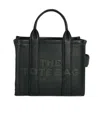 Marc Jacobs The Leather Micro Tote Tote Bag Black In Black