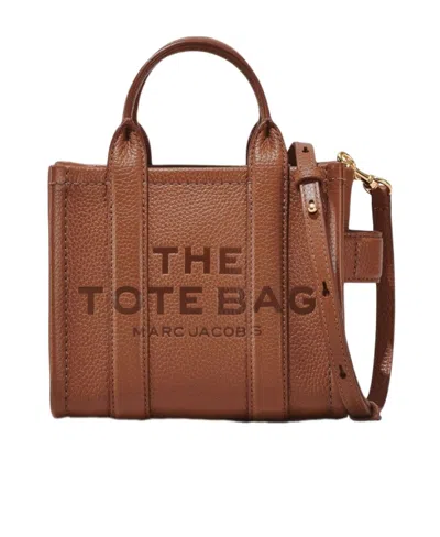 Marc Jacobs The Micro Tote Bag In Brown