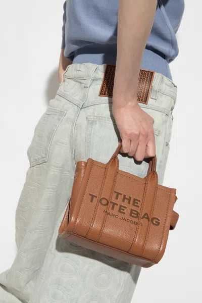 Marc Jacobs ‘the Micro Tote' Shoulder Bag In Brown