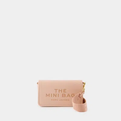 Marc Jacobs The Mini Bag -  - Cuir - Rose In Pink