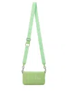 Marc Jacobs The Mini Leather Crossbody Bag In Green