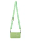 Marc Jacobs The Mini Leather Crossbody Bag In Green