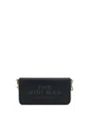 Marc Jacobs Borsa A Tracolla Nera In Pelle Martellata Color Nero In Black