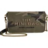 Marc Jacobs The Mini Bag Camo Jacquard Shoulder Bag In Camo Multi