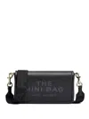 Marc Jacobs Borsa A Tracolla Nera In Pelle Martellata Color Nero In Black