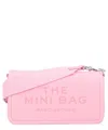 Marc Jacobs 'the Mini Bag' Pink Crossbody Bag With Logo Detail In Pink
