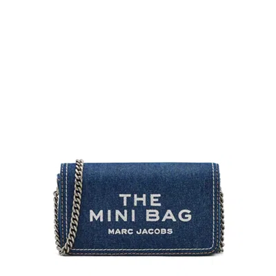 Marc Jacobs The Denim Chain Mini Bag In 473