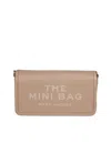 Marc Jacobs The Mini Bag In Camel Color Leather In Nude