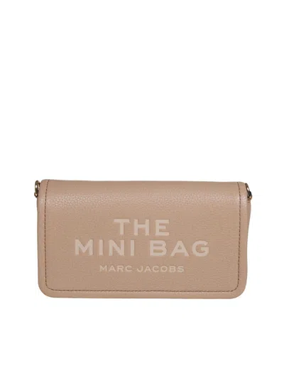 Marc Jacobs The Mini Bag In Camel Color Leather In Nude