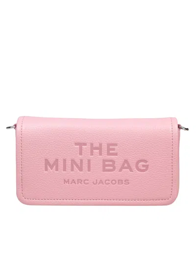 Marc Jacobs The Mini Bag In Leather Pink Color
