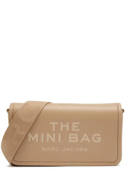 Marc Jacobs The Mini Bag Leather Cross-body Bag In Camel