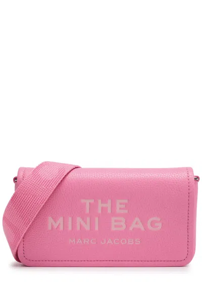 Marc Jacobs The Mini Bag Leather Cross-body Bag In Pink