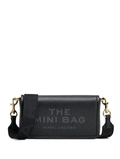 Marc Jacobs The Mini Bag Leather Crossbody Bag In Black