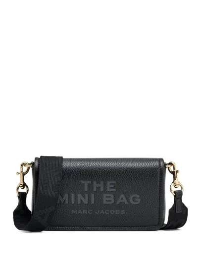 Marc Jacobs The Mini Bag Leather Crossbody Bag In Black