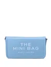 Marc Jacobs The Mini Bag Leather Crossbody Bag In Blue