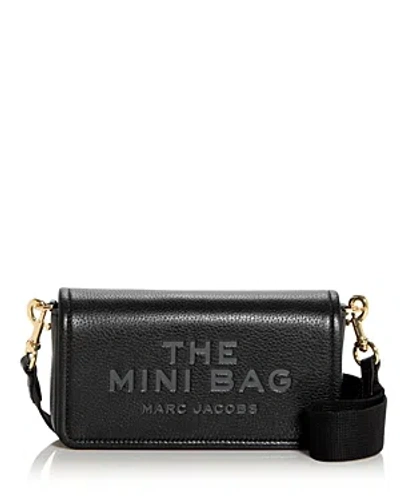 Marc Jacobs The Mini Bag Leather Crossbody In Black