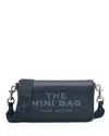 Marc Jacobs The Mini Bag Leather Crossbody In Blue Sea