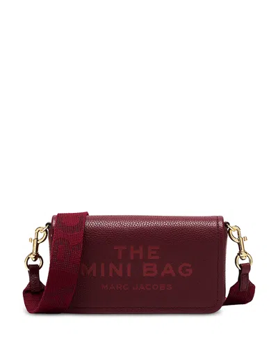 Marc Jacobs The Mini Bag Leather Crossbody In Red