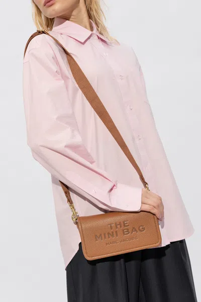 MARC JACOBS MARC JACOBS ‘THE MINI BAG’ LEATHER SHOULDER BAG
