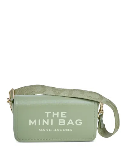 Marc Jacobs The Mini Bag Leather Shoulder Bag In Green