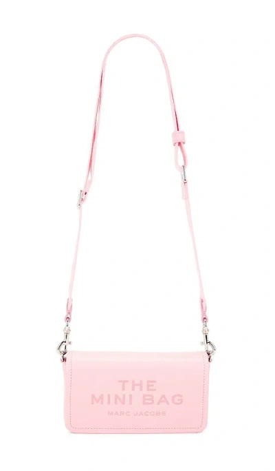 Marc Jacobs The Leather Mini Bag In Pink