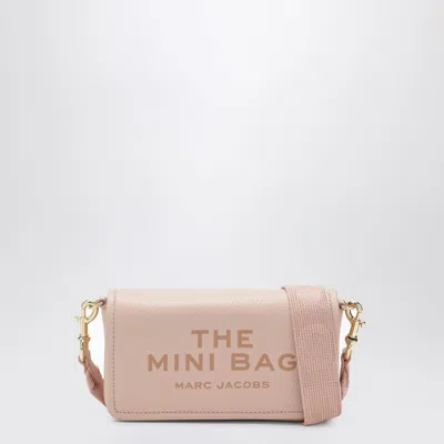 Marc Jacobs The Mini Bag Shoulder Bag In Rose-pink Leather In Neutral