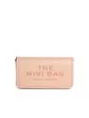 Marc Jacobs The Mini Bag In Camel Color Leather In Pink