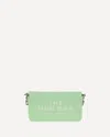 Marc Jacobs Rectangular Mini Bag In Soft Green Cow Leather In Green