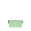 Marc Jacobs Rectangular Mini Bag In Soft Green Cow Leather In Green