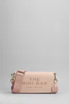 Marc Jacobs The Mini Bag Shoulder Bag In Rose-pink Leather