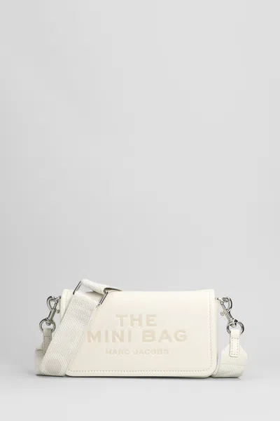 Marc Jacobs The Mini Bag Shoulder Bag In White Leather
