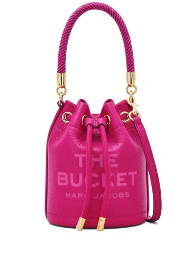 Marc Jacobs The Mini Bucket In Fuchsia