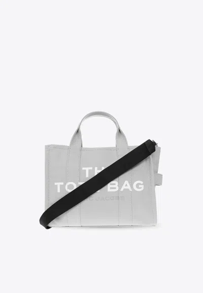 Marc Jacobs The Mini Canvas Tote Bag In Gray