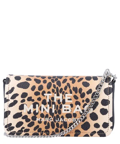 Marc Jacobs The Mini Cheetah Crossbody Bag In Beige