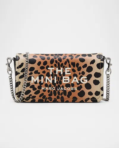 MARC JACOBS THE MINI CHEETAH-PRINT LEATHER CROSSBODY BAG