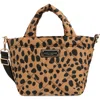 Marc Jacobs The Mini Cheetah Quilted Nylon Tote