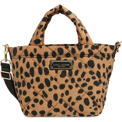 Marc Jacobs The Mini Cheetah Quilted Nylon Tote
