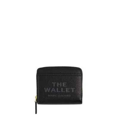 Marc Jacobs The Mini Compact Wallet - Leather - Black