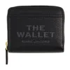 Marc Jacobs Womens Black The Mini Compact Leather Wallet In Black
