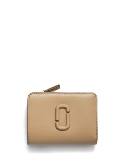 Marc Jacobs The Mini Compact Wallet Accessories In Brown