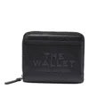 Marc Jacobs Women The Leather Mini Compact Wallet In Black