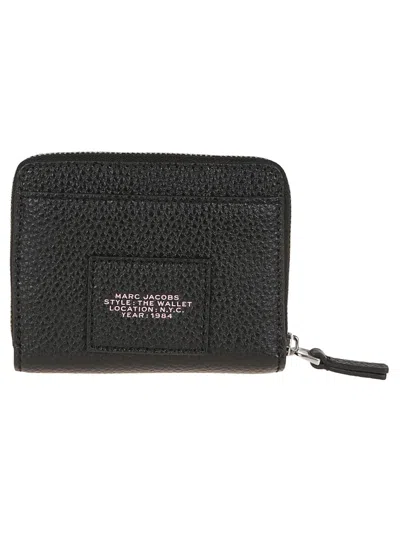 Marc Jacobs The Mini Compact Wallet In Black